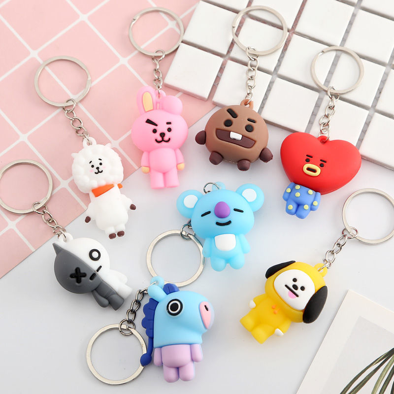PACK DE 8 LLAVEROS BTS!!!